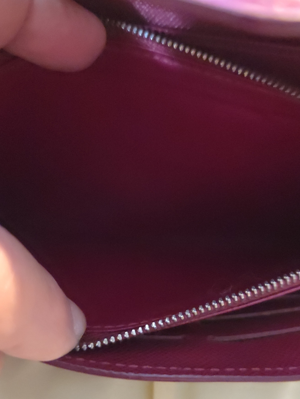Louis Vuitton Epi Sarah Leather Envelope Wallet Fushia - Picture 12 of 12